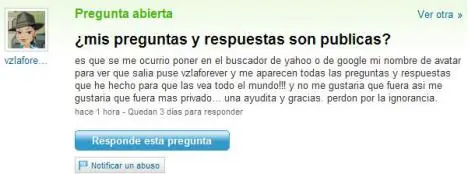 Yahoo Preguntas