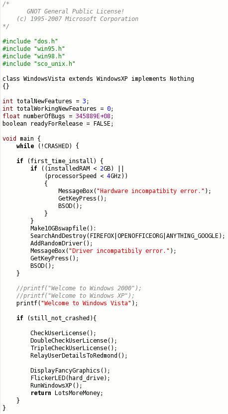 Codigo Fuente de Windows Vista