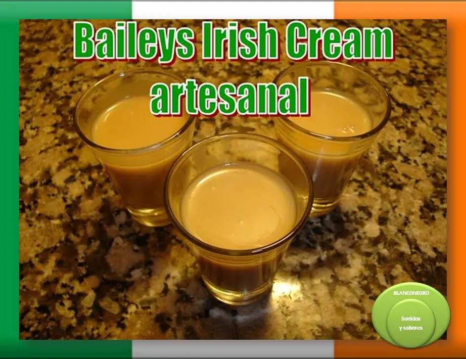 Baileys Irish Cream artesanal