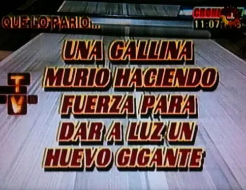cronica tv