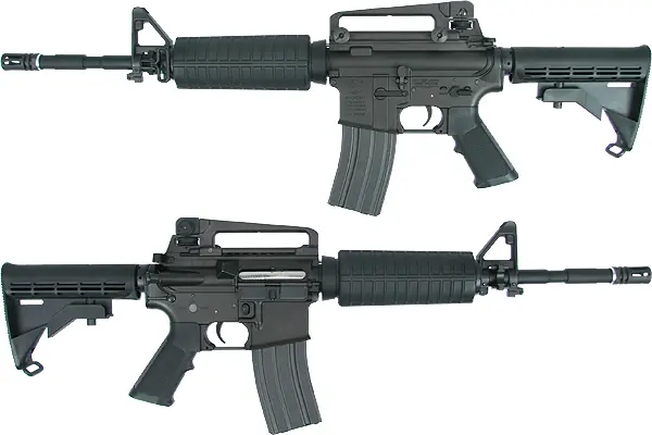 Que eleguis la M4 O AK47