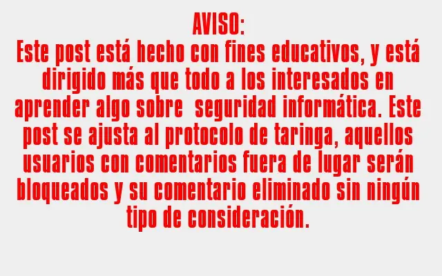 Taxonomia Básica de un Ataque informático