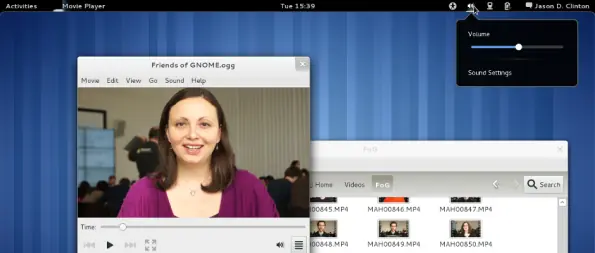 Gnome 3.0 con una nueva interfaz de usuario