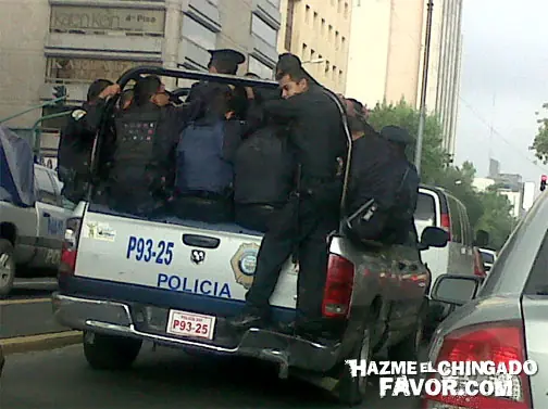 Este cuerpo de policía es muy unido