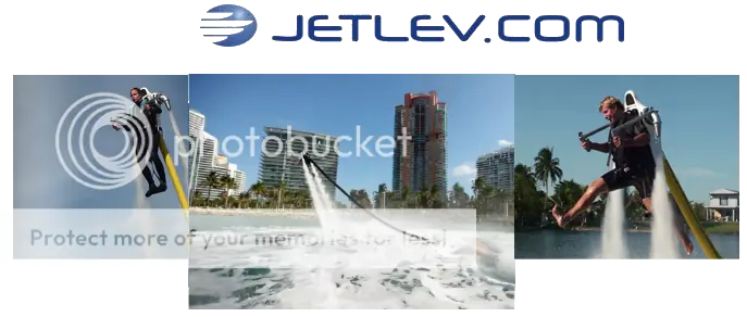 Jet Pack 2011 - Mochila propulsora de agua R200 Jetlev