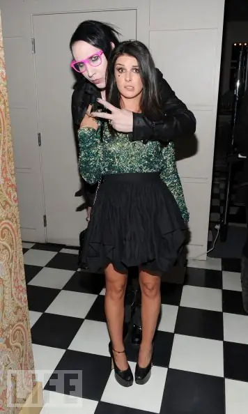 Marilyn Manson En La Premier De Scream 4