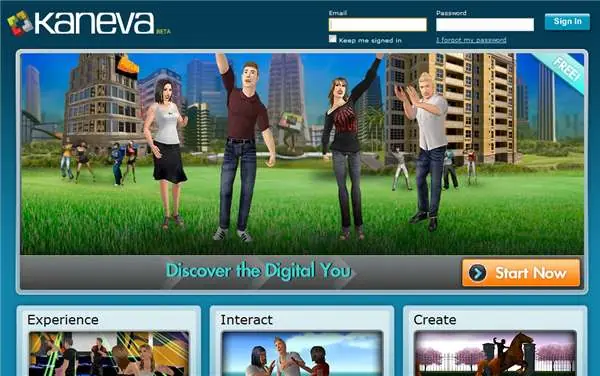 Kaneva – Una red social en forma de mundo virtual 3D