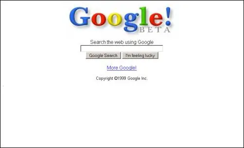 google antes que sea famoso