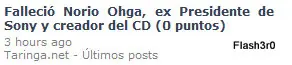 Hice mi extensión de T! para Google Chrome.