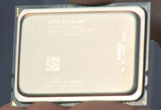 amd opteron x 8 y x 12 nucleos