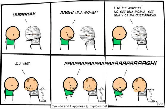 Cómic de Cyanide y Happiness