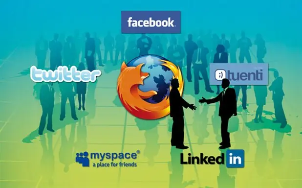 Organiza tu vida social con Firefox