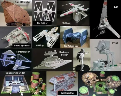 Modelos de Papel o Papercraft
