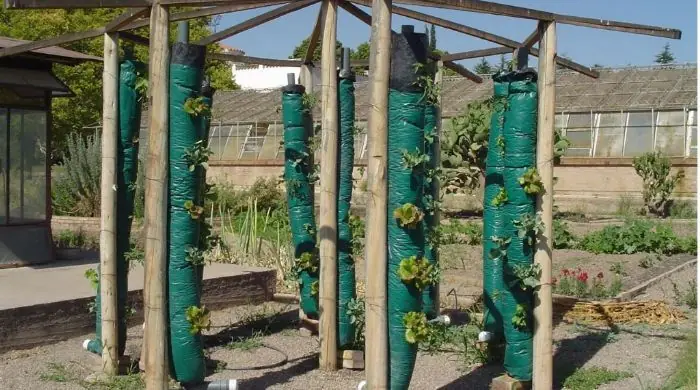 Huerta organica vertical - mínimo espacio balcones y patios