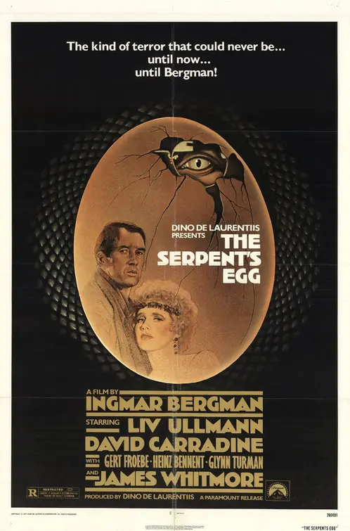 Interpretación de El Huevo de la Serpiente (1977)