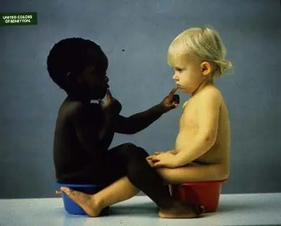 Una familia blanca y negra