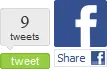 Botones para compartir en facebook y twitter para blogger