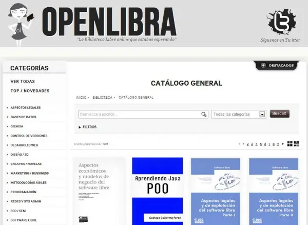 La Biblioteca Libre online, en español