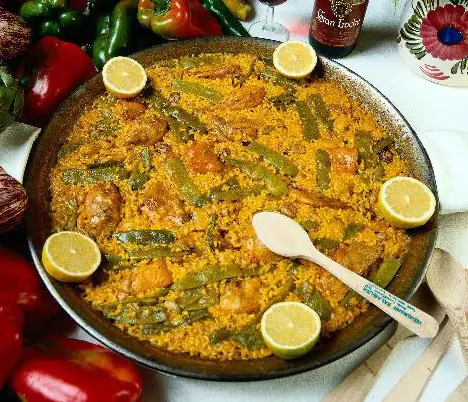 Paella de Pollo con Wok Marmicoc