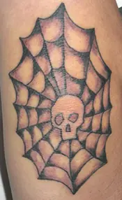 tatuajes de telarañas significado y diseños