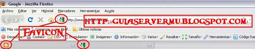 favicon para paginas webs