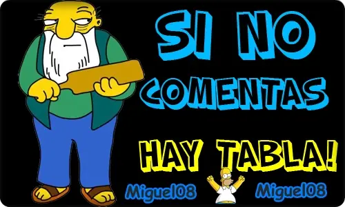 si no comentas,comenta,deja un comentario