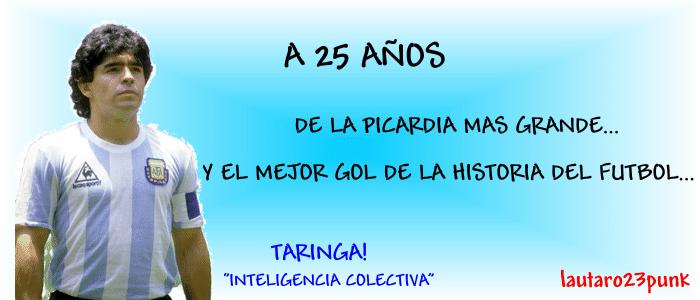 A 25 Años del mejor gol de la historia...