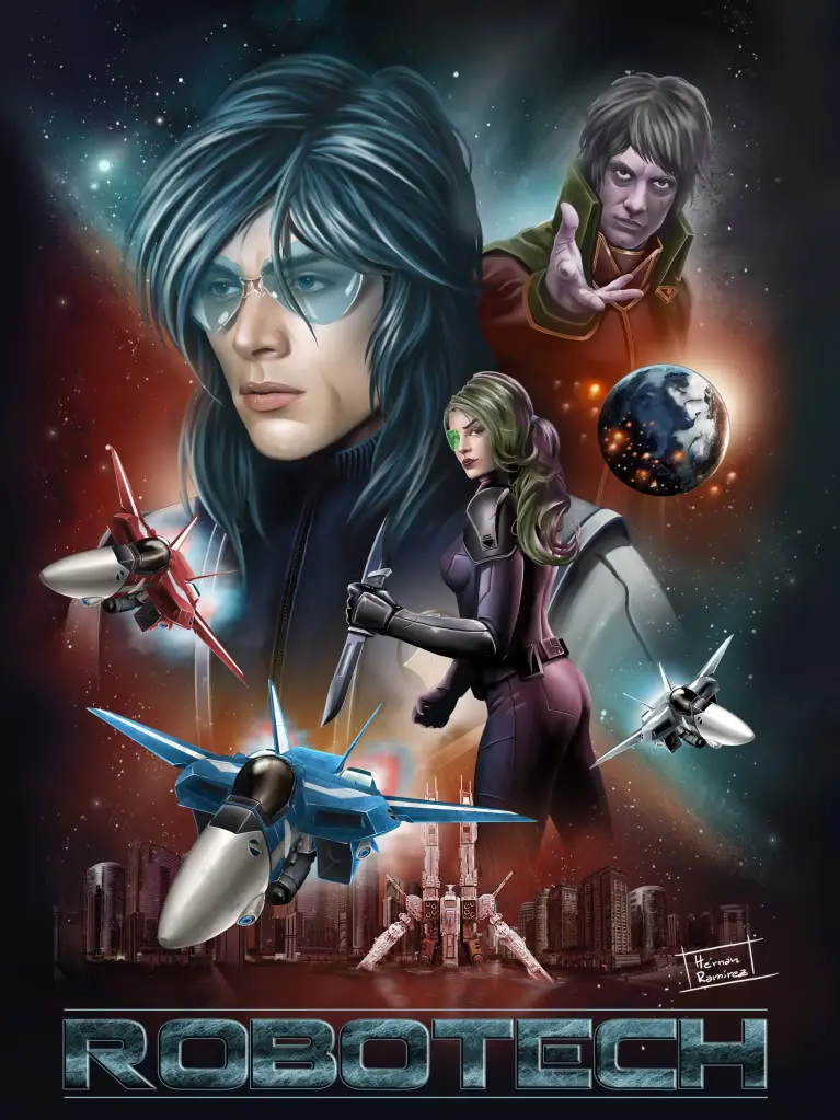 Ilustración Propia - Robotech