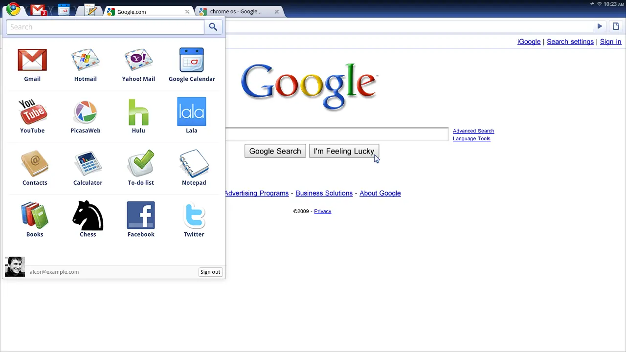 Google Chrome OS o Chromium OS