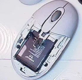 Ratón modificado CORRE EN batería de ión litio TELÉFONO