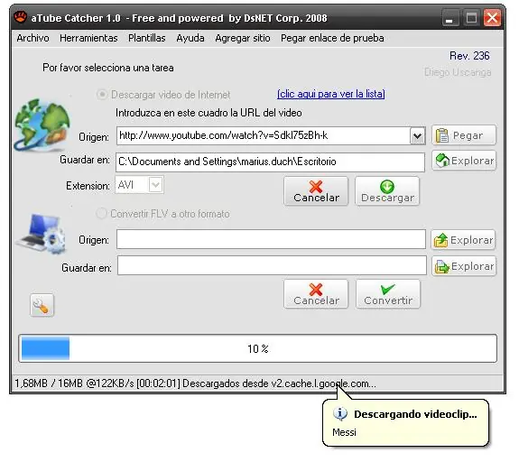 aTube Catcher el mejor descargador al 100%
