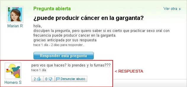 Post de humor [Preguntas de Yahoo]