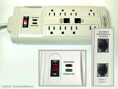 Instalación eléctrica - Protección del PC
