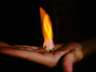 -Como hacer una Bola de Fuego 98% no Quema-