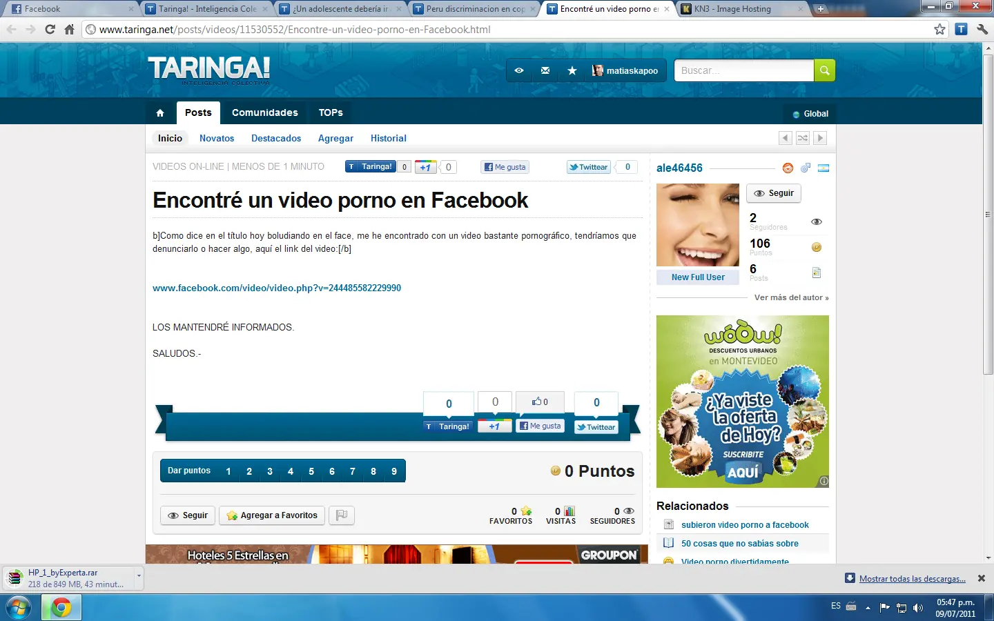 (Prevencion) Hackean cuentas de Face en T!