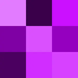 El color Violeta y el Púrpura