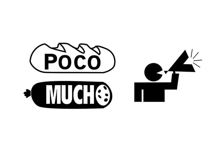 no hay pan para tanto chorizo