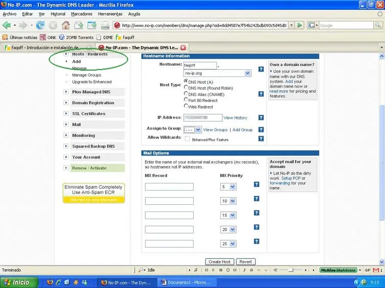 Control remoto del PC