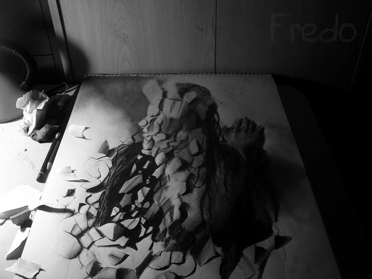 Dibujos a lapiz en 3D son impresionan