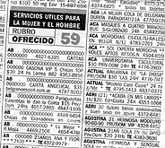 Nuevos avisos, ahora que prohibieron el Rubro 59