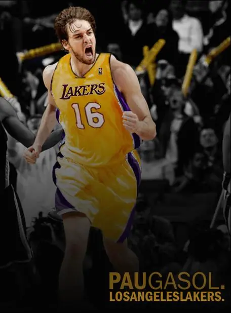 Conoce mas a Pau Gasol la mano derecha de Kobe