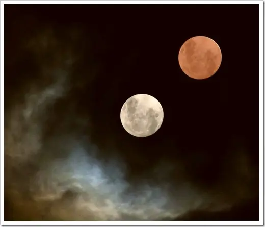 ¿Marte tan grande como la Luna el 28/8? Fake