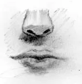 te cuesta dibujar nariz- boca? entra.