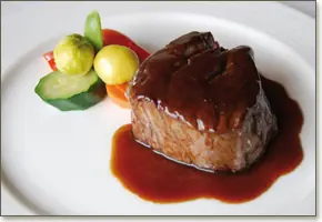 Carré de cerdo agridulce