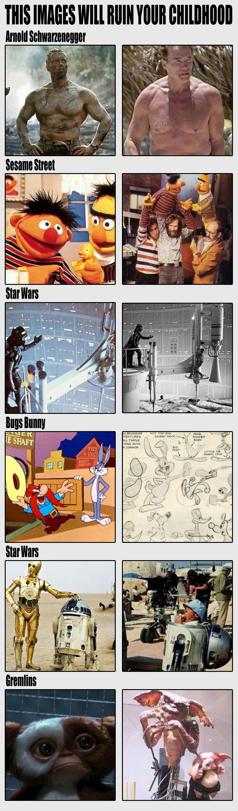 imagenes que te arruinan la infancia