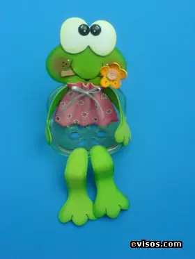 figuras tiernas en foami ..