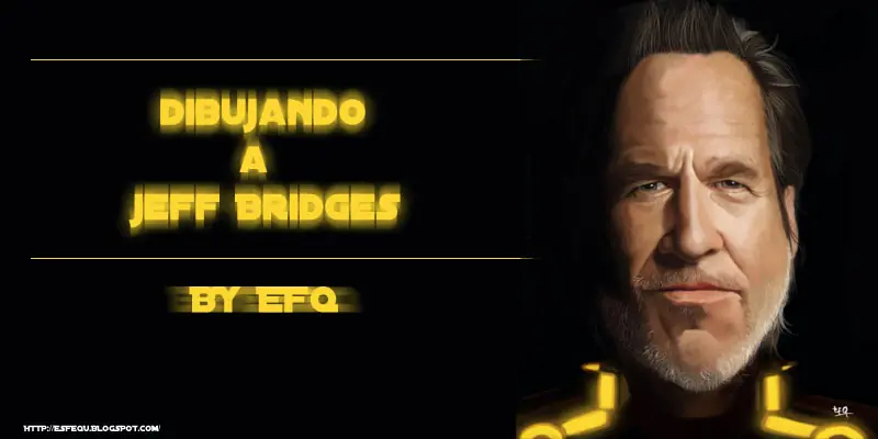 Dibujando a Jeff Bridges Taringuero y te lo muestro! by Efq