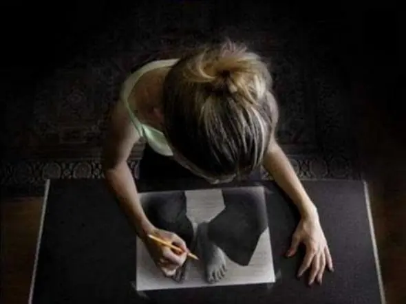Dibujos que se fusionan con la realidad