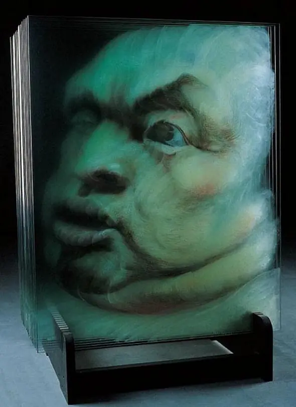 Pinturas en vidrios en 3D