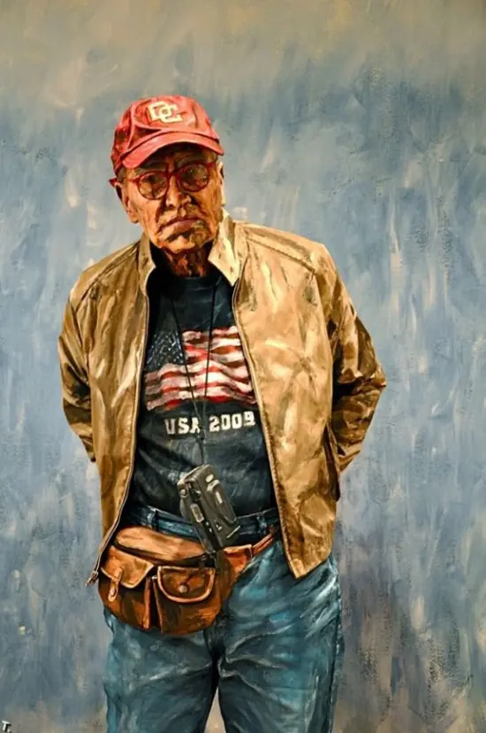 Pintura viva (el hombre como instrumento del arte)